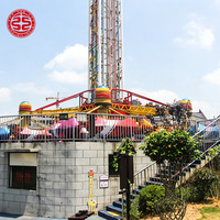 Tour interstellaire UFO Fun Fair Equipment Thrill Amusement Park Ride Interstellar Flying Twister Disque Soucoupe Disco UFO Tower