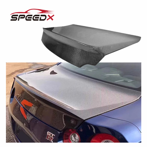 Para Nissan GTR R35 <span class=keywords><strong>U</strong></span> Style Carbon Trunk Body Kit GTR R35 Upgrade Carbon Fiber Rear Trunk - Product Image 1