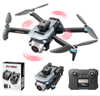 Drone K6 Max avec évitement d'obstacles quadridirectionnel et moteur sans balais, 15 minutes de vol, quadricoptère RC