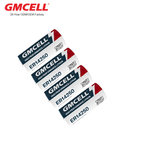 Pile au lithium GMCELL Custom 1/2aa 3.6v Er14250 jetable avec fil et connecteur pour compteur d'eau et de gaz - Product Image 3