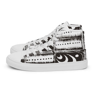 Scarpe di tela alte da donna con crescita eccessiva - Product Image 2