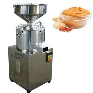 30 KG/H smerigliatrice per salsa di sesamo burro di arachidi che fa macchina mulino colloidale automatico in vendita