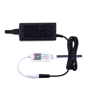 Esann <span class=keywords><strong>mini</strong></span> DC12V 24V haodeng ứng dụng điều khiển thông minh nhóm LED dải màu xanh răng RGBW Led điều khiển - Product Image 4