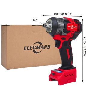Clé à chocs sans fil rouge de qualité supérieure avec 600 Nm, clé à chocs rechargeable portable pour <span class=keywords><strong>la</strong></span> réparation automobile en garage - Product Image 1