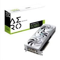 Carte graphique AERO GeForce RTX 5080 16 Go GDDR7 256 bits PCI Express Triple Fan pour PC de bureau gaming