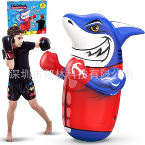 <b>Inflatable</b> Punching Bag Water Filled Pvc Printed Childrens Toy For Kids Boxing Training - Product Image 3