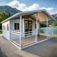 FLKT Bâtiment Conteneur Préfabriqué Extensible Robuste, Résistant aux Intempéries et Ignifuge, pour Bureau Mobile et Construction Portable, Disponible à la Location