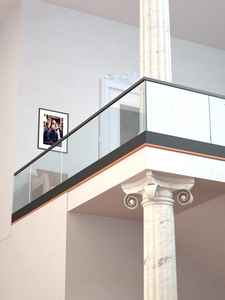 Escadas De Alumínio Com Groove Design Vidro Railing Clamp Balaustrada Vidro Railing Alta Qualidade e Estável - Product Image 6