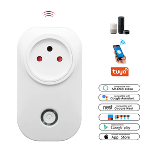 Boîtier en plastique pour PC intelligent personnalisé pour <span class=keywords><strong>prise</strong></span> intelligente double US WiFi avec 2 ports USB et <span class=keywords><strong>prise</strong></span> EU - Product Image 2