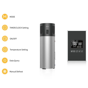 เครื่องทำน้ำอุ่นอัจฉริยะ R290 แบบออลอินวัน ประหยัดพลังงาน  ประสิทธิภาพสูง  แบบตั้งพื้น  พร้อมระบบกู้คืนความร้อนจากอากาศ - Product Image 2