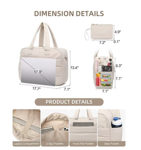 Borsa Termica per Pranzo OEM, Grande Borsa Imbottita con Scomparti per Pasti, per Adulti - Product Image 2