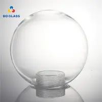 Bolas de vidrio soplado, globo de nieve transparente, vacío, 45mm, 55mm, 65mm, 80mm, 100mm, 120mm, 150mm, 180mm