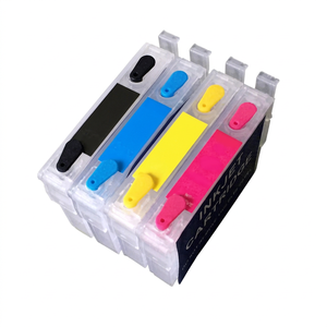 Compatible Epson T1291 4 Color <b>Ink</b> Cartridges <b>Refillable</b> For B42WD BX305F BX305FW BX320 - Product Image 1