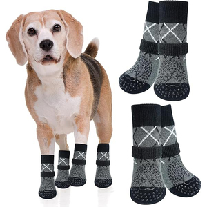 Chaussures antidérapantes pour chiens - Bottes et protège-pattes pour animaux de compagnie - Nouveaux protège-pattes pour sols durs - Product Image 1