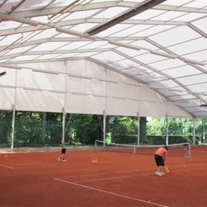 Tente de sport en alliage d'aluminium durable, tente de padel extérieure, tente de tennis personnalisable, toit en PVC imperméable, tentes de pickleball pour arènes sportives - Product Image 4