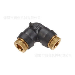 Xiangjia Machinery Brass Nylon T Connector 1/2 In Threaded Water Plumbing Fitting Rigid Pipe Joint - Product Image 5