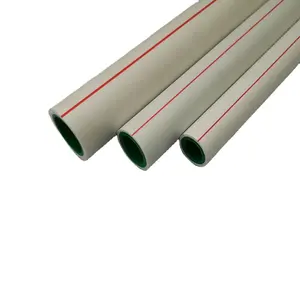 Tube en plastique Ppr PN12.5/16/20/25 tuyau en plastique Ppr en plastique pur pleine grandeur