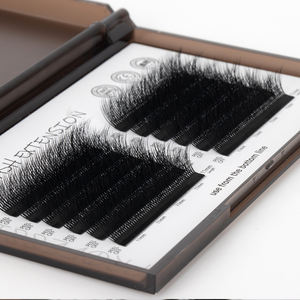 Extensions de <span class=keywords><strong>Cils</strong></span> SP EYELASH Volume Russe Camélia 4D Multi-Couches Effet Plume 3D Courbures J B C D L M <span class=keywords><strong>en</strong></span> Cachemire - Product Image 1