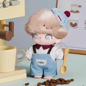 PO <span class=keywords><strong>P</strong></span> Mtra <span class=keywords><strong>POP</strong></span> MART Original Crush sur Café Série Vinyle En Peluche Mignon Dessin Animé Anime Boîte Aveugle Poupée Jouet Cadeau LABUUB - Product Image 5
