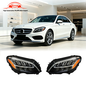 2059061561 2059061661 2059066004 2059066104 W205 Faro <span class=keywords><strong>LED</strong></span> <span class=keywords><strong>per</strong></span> <span class=keywords><strong>Auto</strong></span> Specifiche USA Sinistro e Destro <span class=keywords><strong>per</strong></span> Mercedes Classe C 2015-2018/2019-2021 - Product Image 1