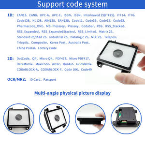 Модуль сканера QR-кодов EMT8761, считыватель штрих-кодов 1D/2D для паспортов/удостоверений личности с интерфейсами TTL, UART, USB, в наличии - Product Image 5