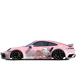 Film KLT Auto-adhésif brillant, changement de couleur, PVC PPF Wrap, série métallique hyper-lustrée, luxe, protection complète de la voiture sur mesure 24 heures - Product Image 1