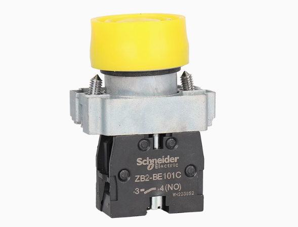 (ZB2BP5C+ZB2BZ101C) Jaune normalement ouvert
