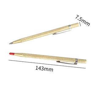 Rotulador de carburo de tungsteno de aleación dura de 143 mm de grado industrial para grabado en vidrio y marcado de placas metálicas - Product Image 1