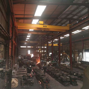 Grúa Puente Eléctrica Monoviga Tipo Europeo para Taller Industrial, 1-25 Toneladas, 12.19m de Vano, PLC y Engranajes Incluidos, Precio de Venta - Product Image 2