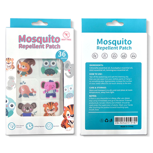 Parche <span class=keywords><strong>antimosquitos</strong></span> de gran oferta, ingredientes a base de plantas, pegatinas repelentes de mosquitos - Product Image 1