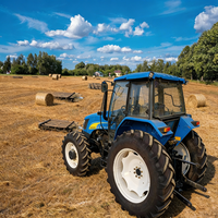 Tracteur d'occasion New Holland SNH1204 120HP 4RM avec cabine |   Machines agricoles de haute qualité à vendre