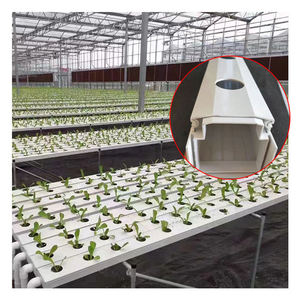 Système de culture hydroponique NFT agricole en conteneur, canal PVC pour système de culture, grand, durable, écologique - Product Image 6