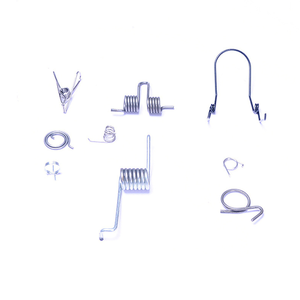 Clips de canapé meilleur prix d'usine quatre trous fer OEM personnalisé ressort de meubles de style en acier - Product Image 2