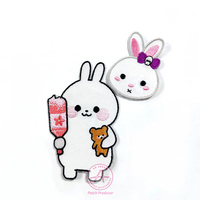 Support thermoscellé écologique appliqué à la main personnalisation mbossd patch de broderie de bordure découpé au laser