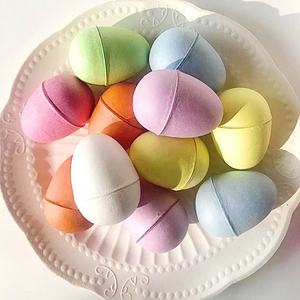 Colorful Paper Eggs Painting Eggs Biodegradable Easter Christmas Paper Pulp DIY Children's Paper Pulp Eggs Multiple Sizes - Product Image 4