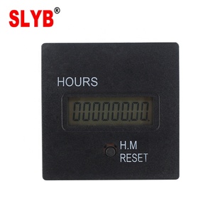 <span class=keywords><strong>Compteur</strong></span> d'heures numérique LCD SLYB HM-1R 72x72 <span class=keywords><strong>avec</strong></span> plage de 0-999999,59 heures, 220V/240V 50Hz - Product Image 3