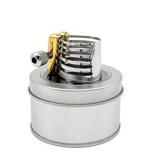 High-end sassofono morsetto bocchino Soprano tenore sassofono morsetto anello di ferro scatola in acciaio inox forato cerchio Premium robusto - Product Image 5