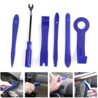 12pcs 자동차 인테리어 트림 도어 패널 제거 대시 보드 GPS 스테레오 라디오 프라이 키트 수리 도구