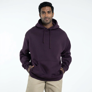 Sweat-shirts personnalisés pour hommes avec coupe décontractée, capuche à cordon de serrage, grande poche, manches longues côtelées et capuche intégrée - Product Image 1