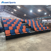 Avant Sports Gradins télescopiques Système de sièges rétractables pour stade intérieur Sièges Tribune pliants pour salle de sport
