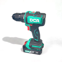 Perceuse-visseuse sans fil DCA-2055T efficace 20V, tournevis électrique rechargeable 2.0Ah pour des tâches polyvalentes