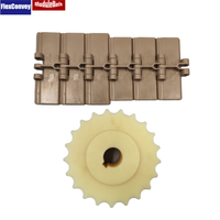 Usine directement série 820 pignon usiné en plastique/nylon pour bande modulaire de convoyeur à chaîne