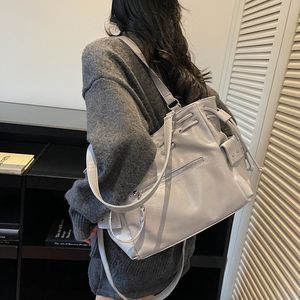 2026new Crossbody Túi Phụ nữ PU da công suất lớn <span class=keywords><strong>Tote</strong></span> Túi Retro của phụ nữ mua sắm túi xách sang trọng thiết kế vai túi - Product Image 6