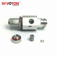 Parafoudre coaxial DC-6GHz N parafoudre N femelle à N femelle Protection contre les décharges de gaz de cloison 50ohm