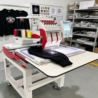Hochleistungs-Mehrkopf-Stickmaschine mit Unabhängigen Farbstationen für Fabrik-Uniformproduktionslinien