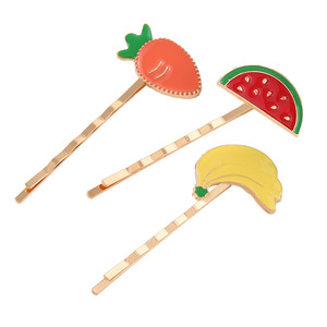 Cute Fruit Hair <b>Clips</b> Metal Plated 10 Cm Summer Casual Hair Accessories - Product Image 5