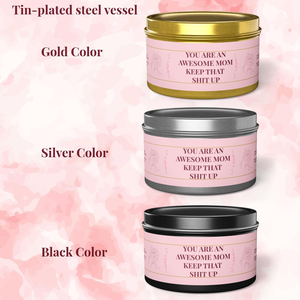 เทียนหอมกลิ่นมหาสมุทรในกระป๋องดีบุกแบบกำหนดเอง LANJO ของขวัญสุดหรูสำหรับคุณแม่ - Product Image 5