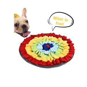 Tianyuan pet products factory Big Sale pet IQ training feeding mat dog snuffle toy mat