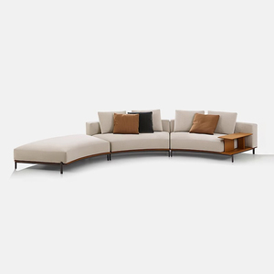 Sofá Seccional Poliformm Brera de Cuero Genuino en Forma de L, Tapizado, Diseño Moderno para Villa, Materiales de Alta Calidad Premium - Product Image 5