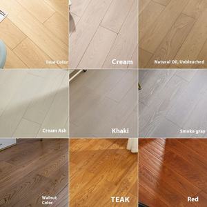 <span class=keywords><strong>Parquet</strong></span> en bois massif résistant, écologique, antidérapant, design moderne, imperméable, installation par clic pour la maison et les dortoirs - Product Image 6